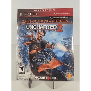 Uncharted 2 : Among Thieves (Sony PlayStation 3) Cardboard Sleeve - New Sealed